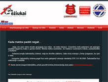 Tablet Screenshot of eziukai.lt